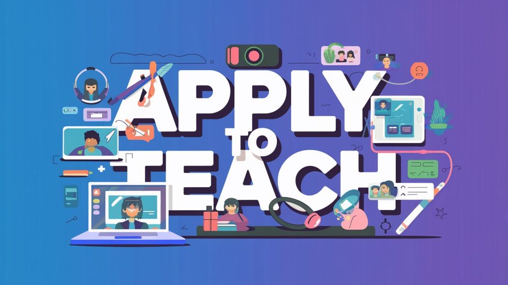 How to Apply to teach Part 1 